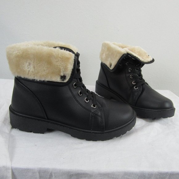 Olivia Miller Shoes - Olivia Miller black combat boots women's Size 6